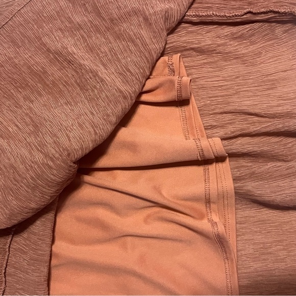 Altar'd State Womens Dress Ruffle Sleeve Dress Size Fall Dress Pockets Medium - Picture 8 of 8